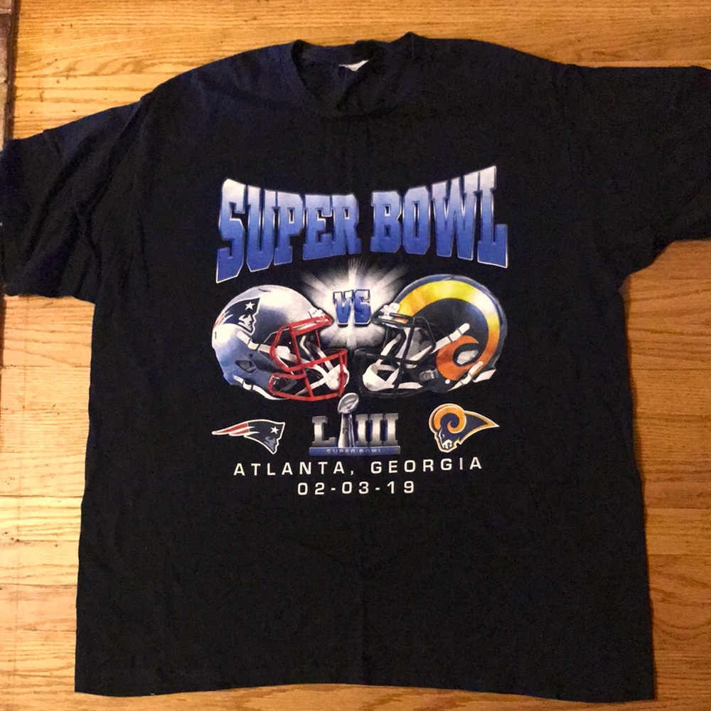 2019 Super Bowl t-shirt 2XL